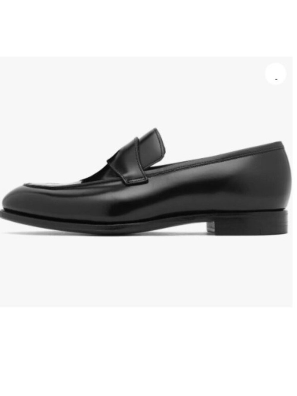 YDN Women Formal Alomond Closed Toe Loafer Block Low Heel Slip On Pumps Black